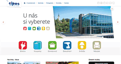 Desktop Screenshot of elposvsetin.cz